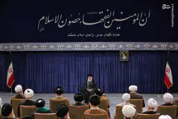 تصاویر دیدار نمایندگان مجلس خبرگان با رهبر انقلاب