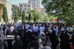 تصاویرتجمع اعتراضی مقابل سفارت سوئد در تهران