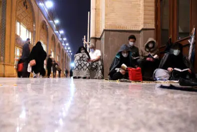 مراسم احیاء شب نوزدهم در حرم شاه عبدالعظیم (ع)