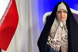 تصویری جدید از جمیله علم الهدی، همسر شهید رئیسی در یک مراسم