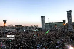تصاویر اجتماع مردمی بیعت با امام زمان (عج)