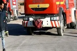 سوختن خودروها در آتش سوزی هولناک شادآباد تهران