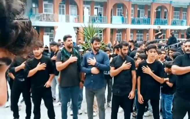 ببینید | عزاداری جهان پهلوان حسن یزدانی در عاشورای جویبار