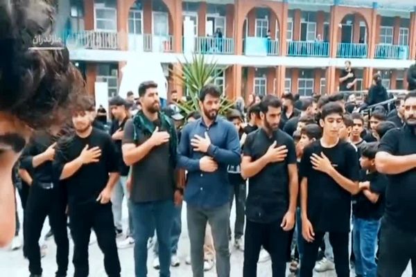 ببینید | عزاداری جهان پهلوان حسن یزدانی در عاشورای جویبار