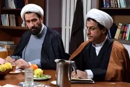 گریم دیدنی دو بازیگر مشهور در نقش هاشمی رفسنجانی و باهنر