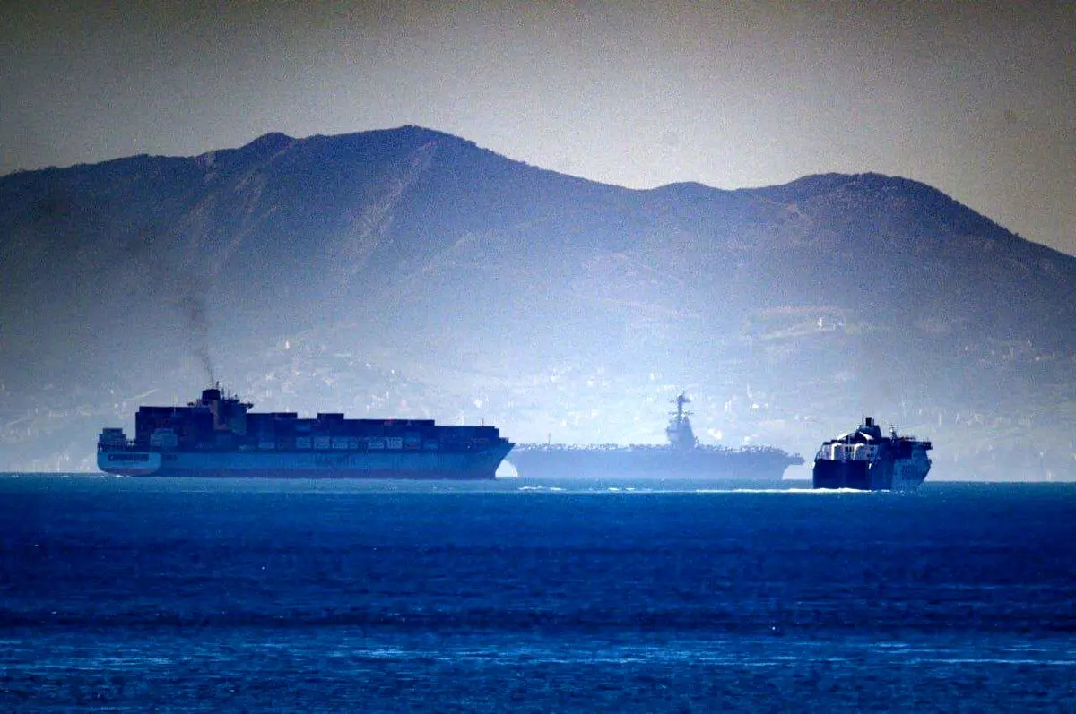 جدیدترین وضعیت ناو هواپیمابر جرالد فورد + عکس