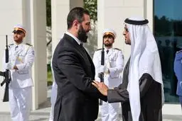 جزئیات دیدار مهم جولانی را رئیس امارات