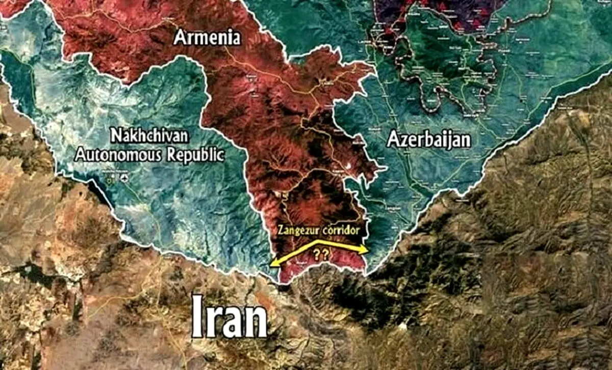 کریدور زنگزور قلمرو و منافع ایران را دور می‌زند