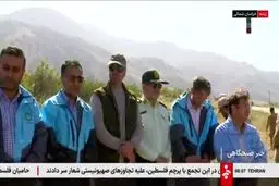 جدیدترین وضعیت از آتش سوزی جنگل گلستان