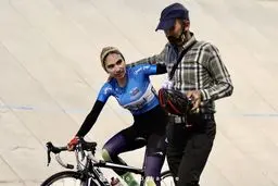 تصویر پدر و دختر تهرانی در لیگ دوچرخه سواری زنان جهانی شد+عکس

