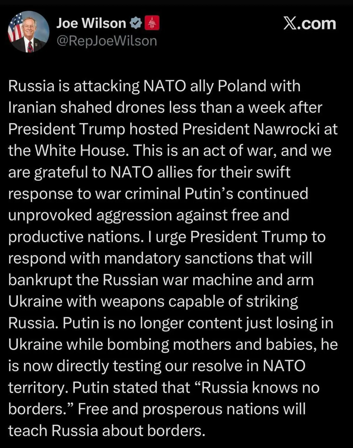 یک ادعا: اعلان جنگ روسیه به ناتو با پهپاد ایرانی