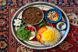 طرز تهیه خورشت بامیه اهوازی