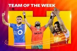 تیم منتخب هفته ششم لیگ برتر