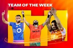 تیم منتخب هفته ششم لیگ برتر