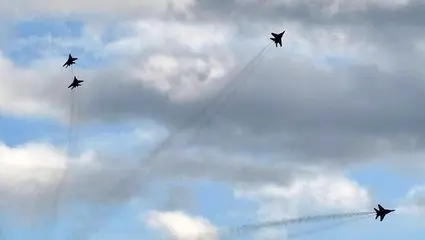 فیلم دیده نشده از جنگنده F14 ایران که 8 پهپاد اسرائیلی را ساقط کرد