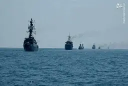 تصاویر رژه یگان‌های نیروی دریایی ارتش