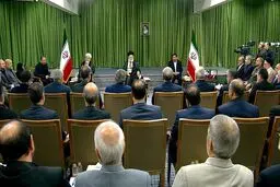 دیدار اعضای هیئت دولت سیزدهم با رهبر انقلاب