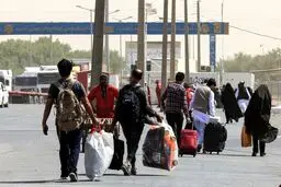 خبرهای خوب دولت از خروج افغان ها 