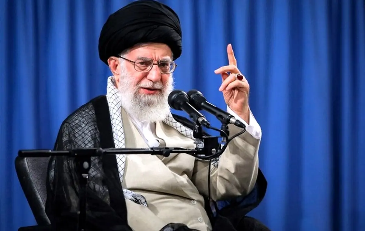 رهبر انقلاب: جوانانی که در خیابان آمدند بچه‌های خودمان هستند