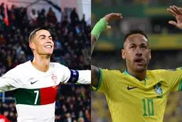 تبریک‌های خاص برای تولد نی مار و رونالدو (عکس)‌