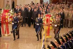 اولین تصویر رهبر کره شمالی پس از قتل برادرش