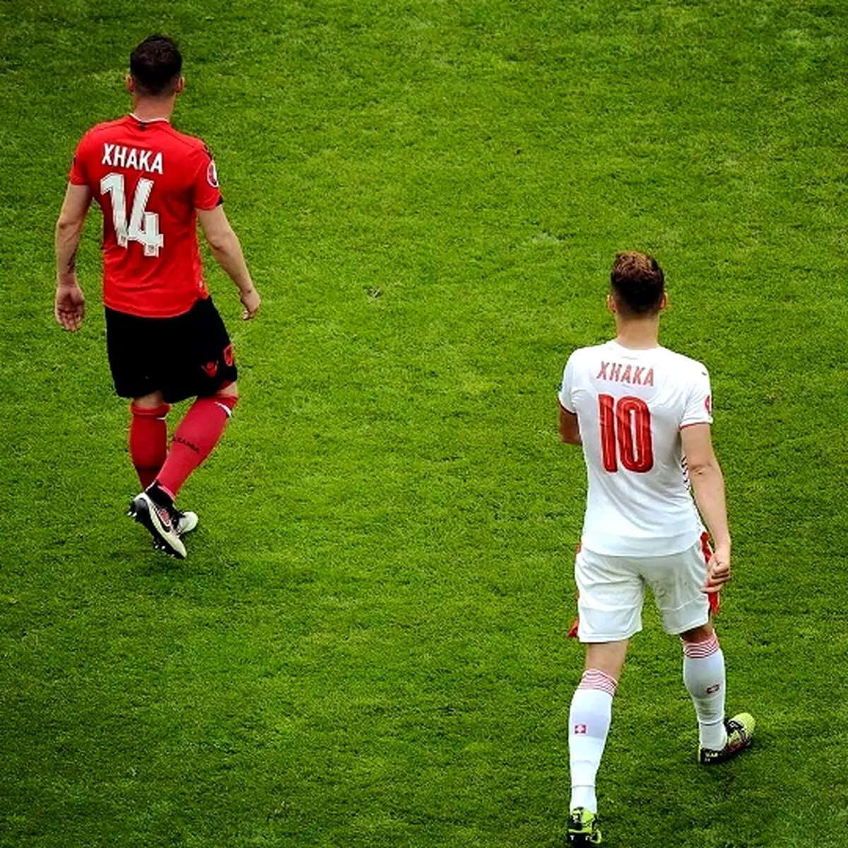 عکسی از دو برادر در دو تیم ملی مختلف