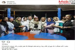 جشن تولد بیتا عالمی در سواحل محمودآباد / عکس