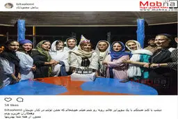 جشن تولد بیتا عالمی در سواحل محمودآباد / عکس