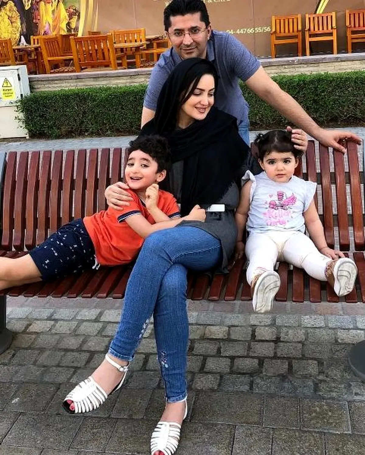 عکس جدید شیلا خداداد در کنار فرزندانش