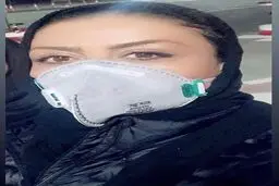 مراقبت از كرونا به شيوه شبنم فرشادجو + عكس