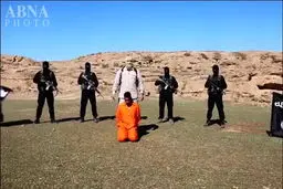 داعش یکی ازنیروهای بدر را سر برید+عکس