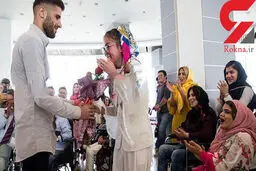 خواستگاری رمانتیک در فشن شوی تهران + عکس