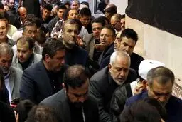 مراسم احیای ظریف در وین/ عکس