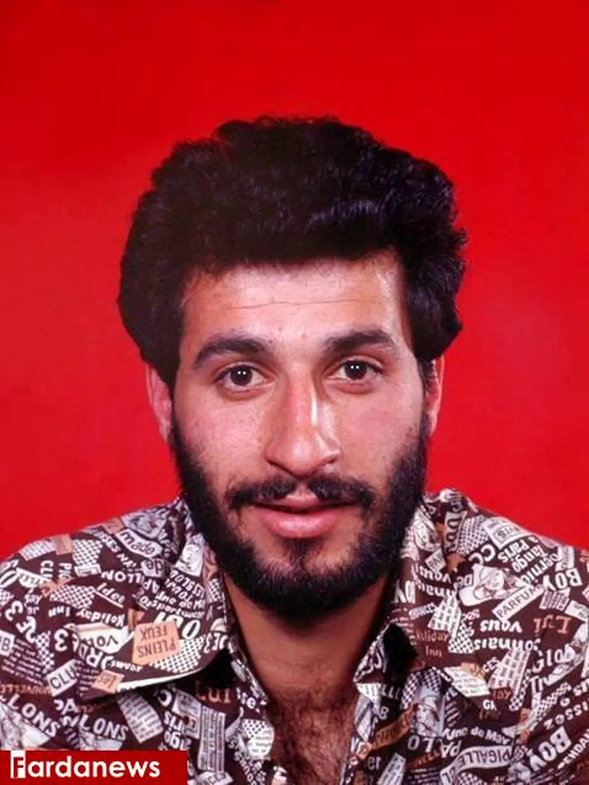 عکسی از محمد مایلی کهن در سال ۱۳۵۶