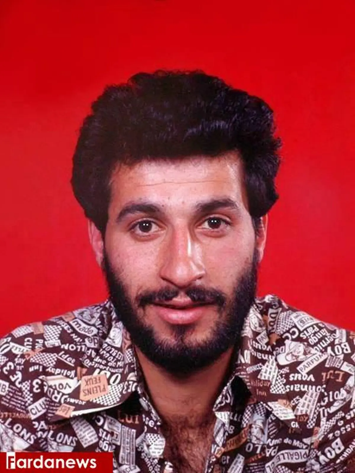 عکسی از محمد مایلی کهن در سال ۱۳۵۶