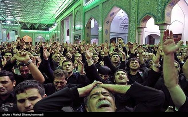 سومین شب از مراسم عزاداری مسلمیه در آستان حضرت عبدالعظیم حسنی(ع) /گزارش تصویری