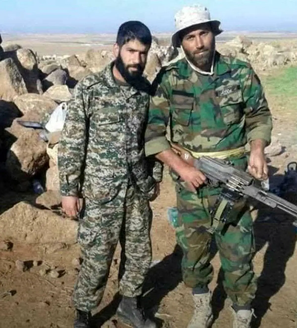 مدافع حرمی که در اهواز شهید شد / عکس