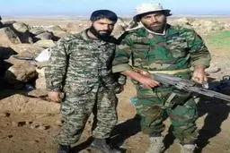 مدافع حرمی که در اهواز شهید شد / عکس