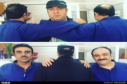 عکس جدید از پشت صحنه «در حاشیه»