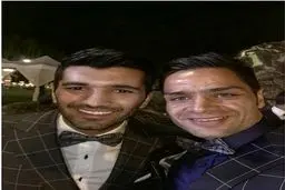 کمال کامیابی نیا در شب عروسی مسلمان/ عکس