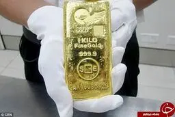 قاچاق شمش طلا در جیب شلوار/ تصاویر