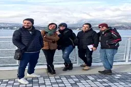 کانادا گردی بازیگران سینما و تلویزیون/عکس