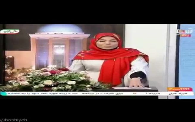 حمایت مجری تلویزیون از حمید صفت روی آنتن زنده!+فیلم
