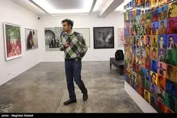 فردوسی پور در نمایشگاه تختی/ عکس