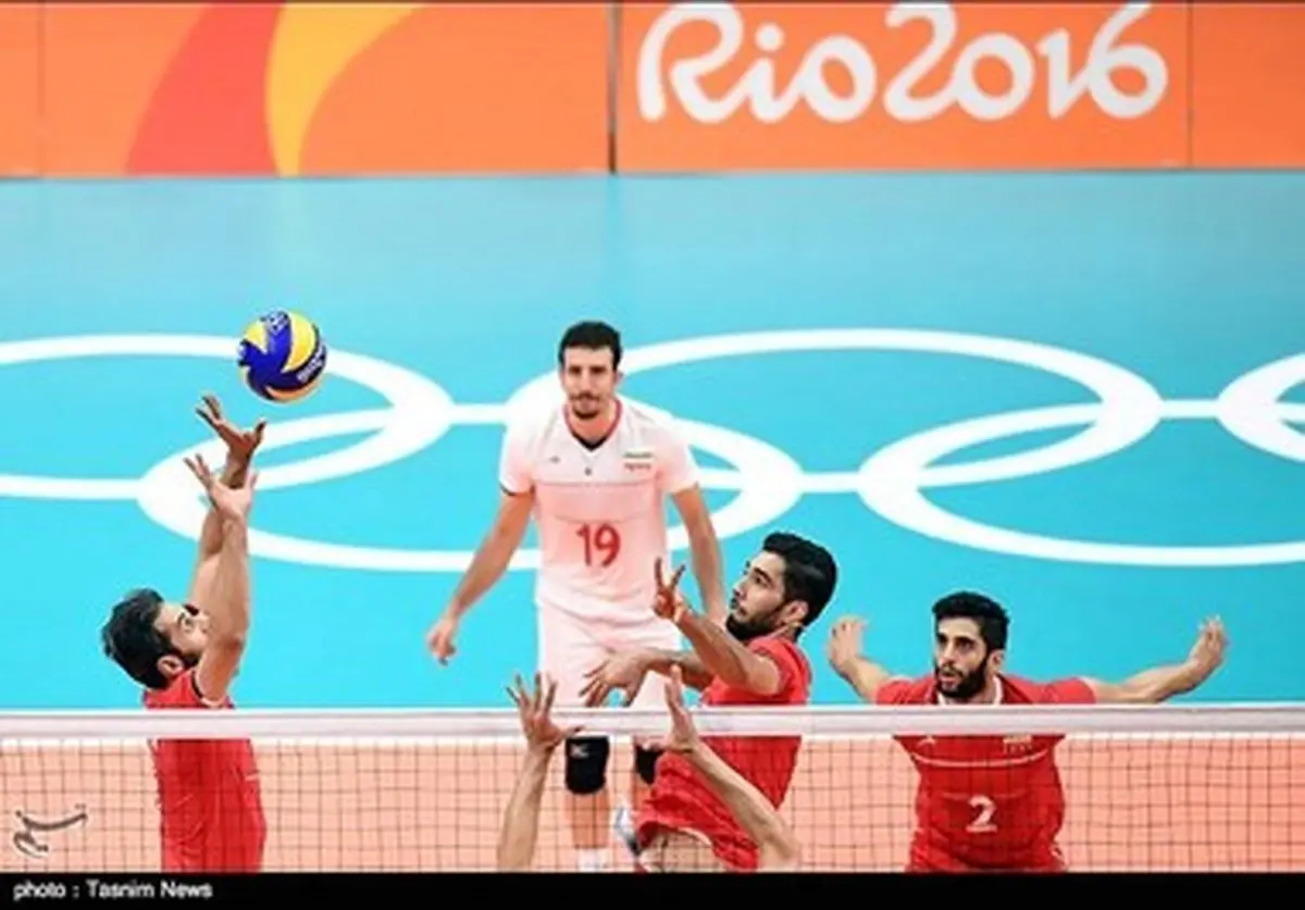 حاشیه های تصویری اولین دیدار تیم ملی والیبال در المپیک
