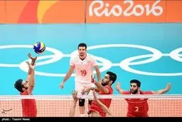 حاشیه های تصویری اولین دیدار تیم ملی والیبال در المپیک