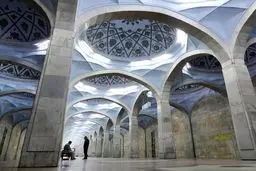عکس های دیدنی از ایستگاه‌های متروی ازبکستان‎