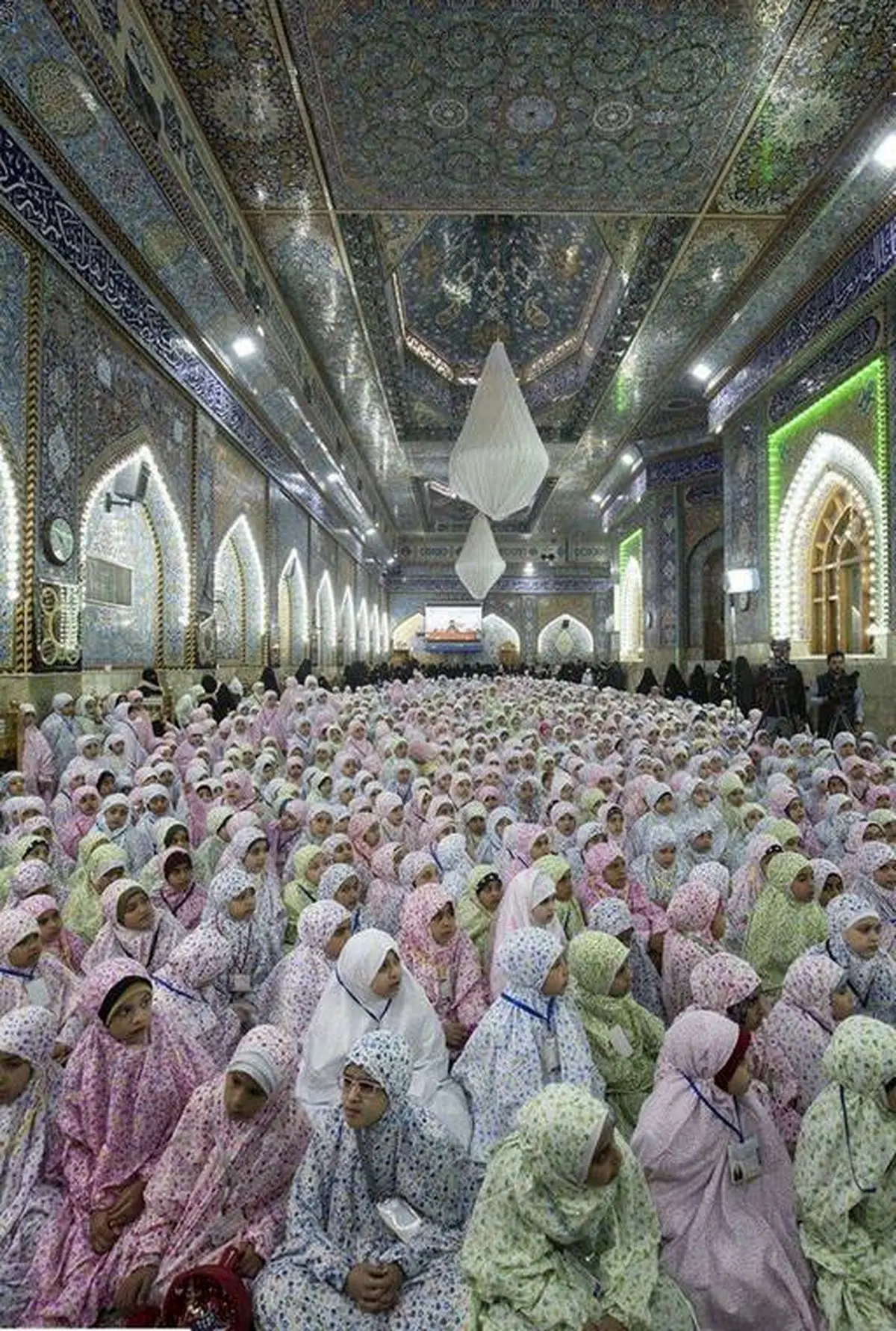 مراسم جشن تکلیف در خیمه گاه حسینی/عکس