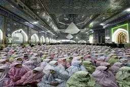 مراسم جشن تکلیف در خیمه گاه حسینی/عکس