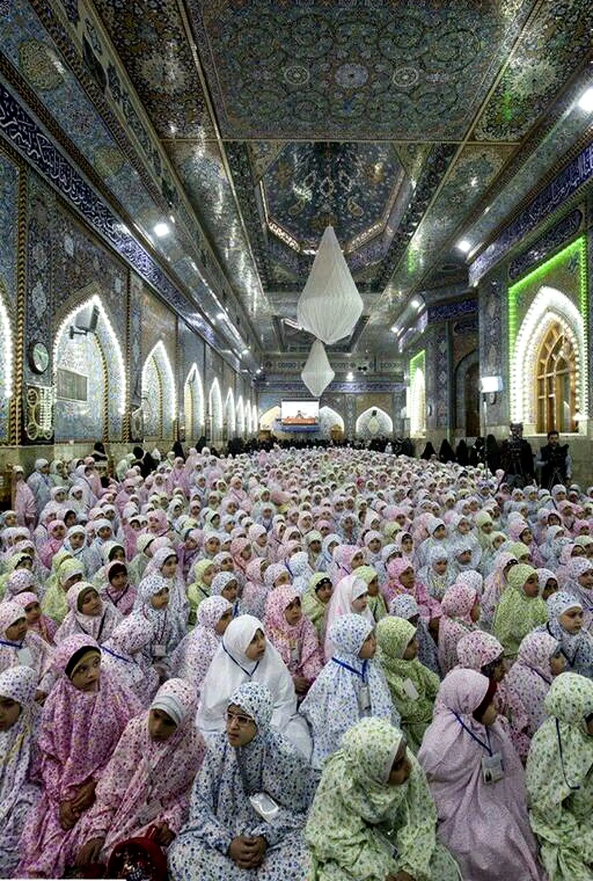 مراسم جشن تکلیف در خیمه گاه حسینی/عکس